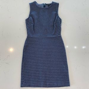 Blue Work Dress